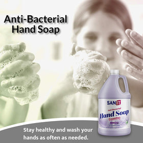 Sanit foam dispenser dispensing creamy foam for quick effective cleansing