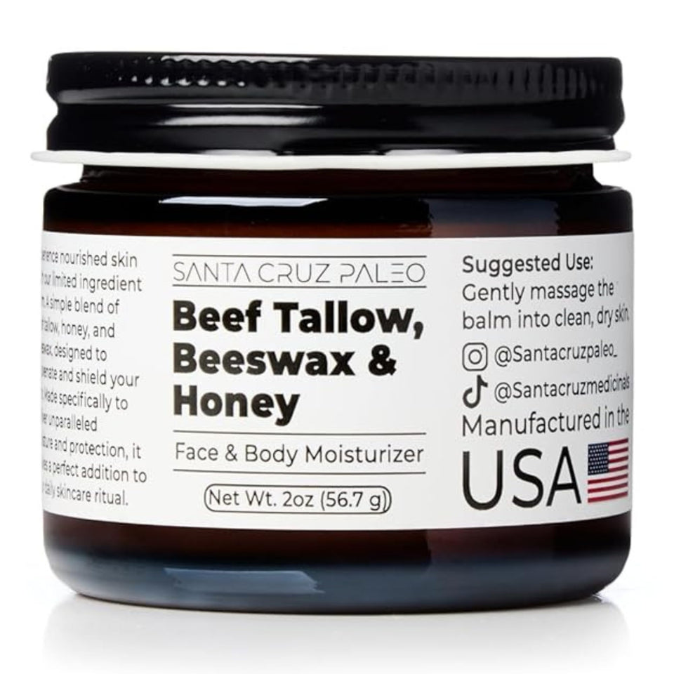 Santa Cruz Paleo front jar showing clean packaging and organic claim