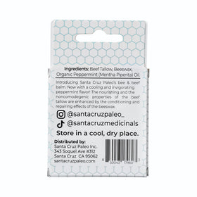 Santa Cruz Paleo single stick open with balm exposed, easy direct-apply convenience