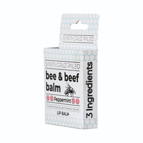 Santa Cruz Paleo texture close-up of smooth balm surface, demonstrates creamy spreadability