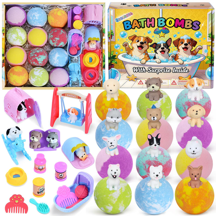 Santrela front packaging showing colorful 12-pack and gift box, perfect for gifting