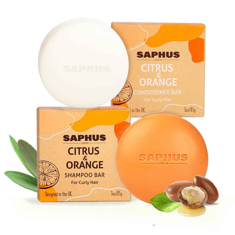 SAPHUS argan bar front packaging showing product and benefits