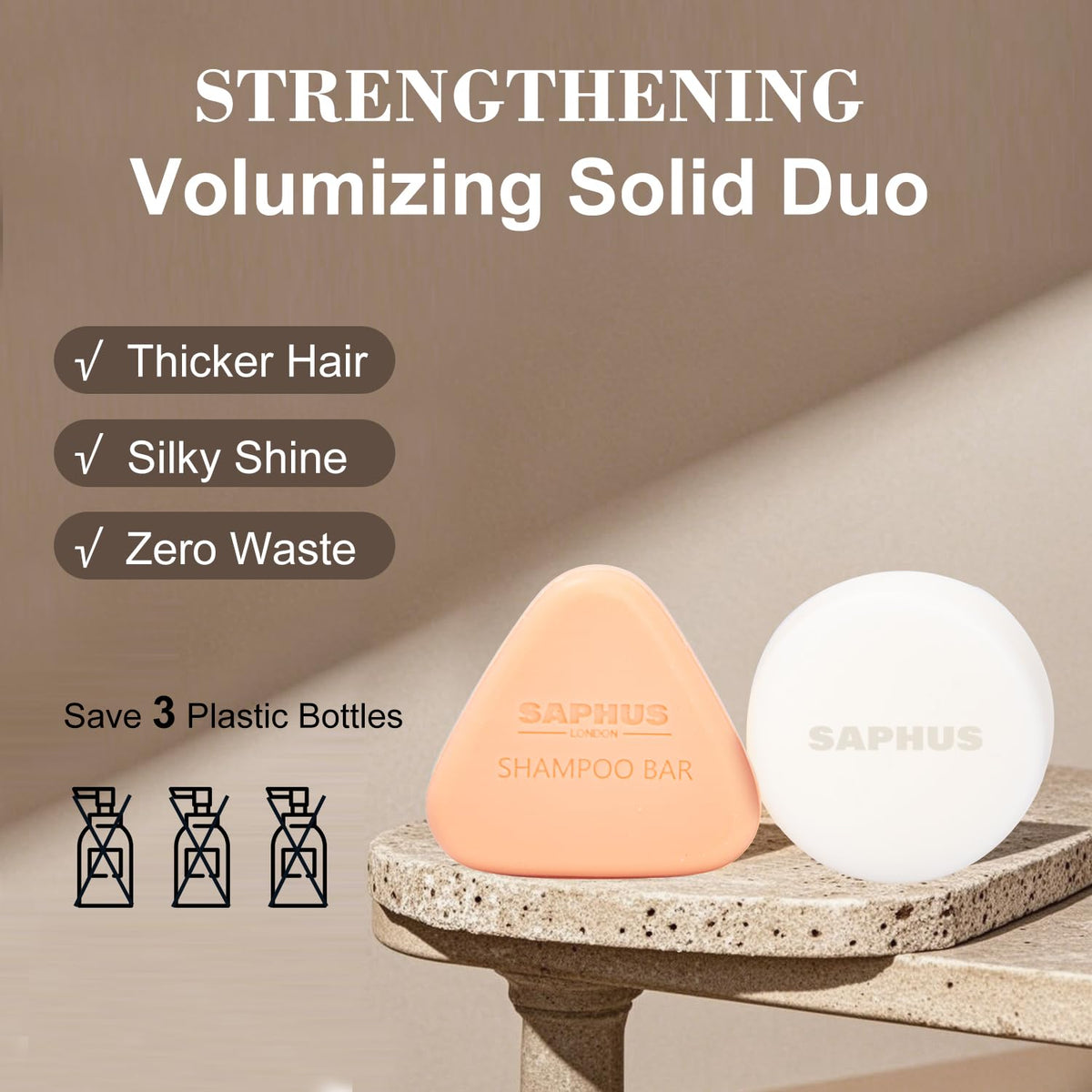 SAPHUS bars side-by-side for size comparison and travel convenience
