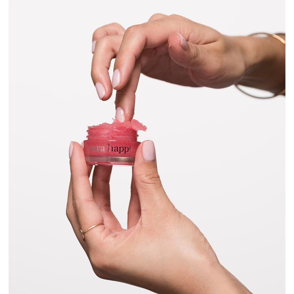 sara happ ingredients label with jojoba grape seed and vitamin e visible benefit: nourishing formula clarity