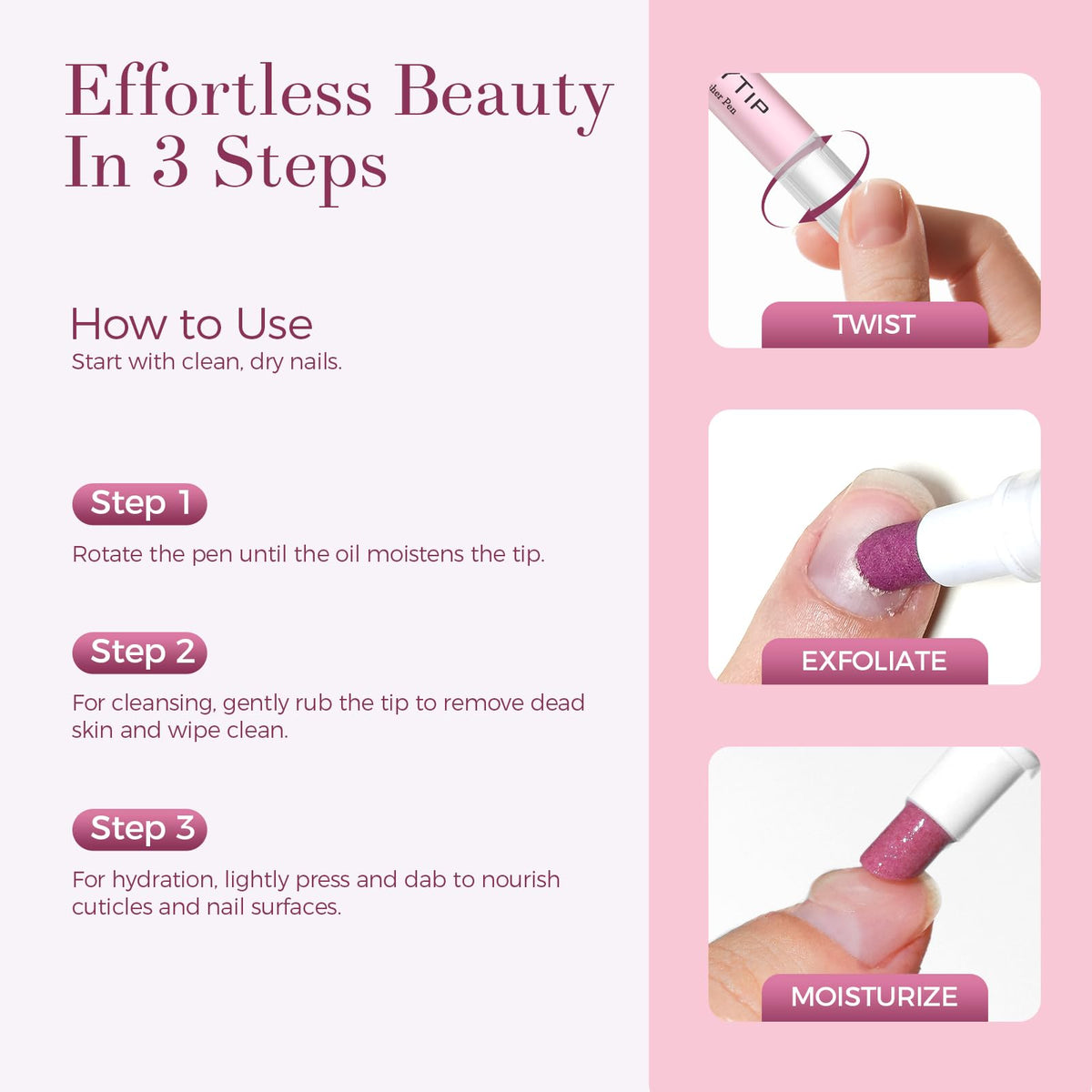 SASSYTIP kit contents laid out for quick salon-quality routine