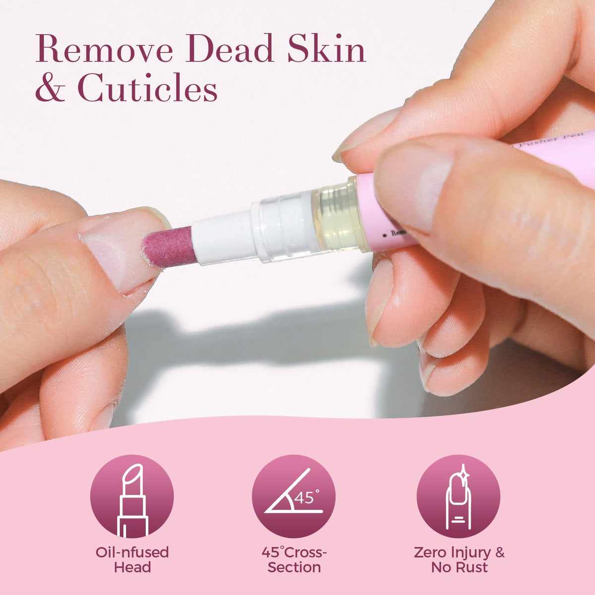 SASSYTIP nourishing oil pen pink 2ml for targeted hydration