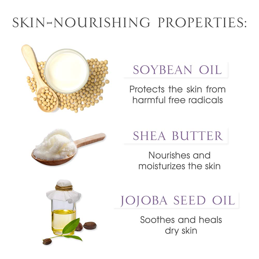 SATIN SMOOTH dispensing lotion from pump, convenient application and controlled amount
