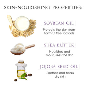 SATIN SMOOTH dispensing lotion from pump, convenient application and controlled amount
