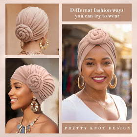 SATINIOR pre-tied knot detail highlighting easy-wear polished look