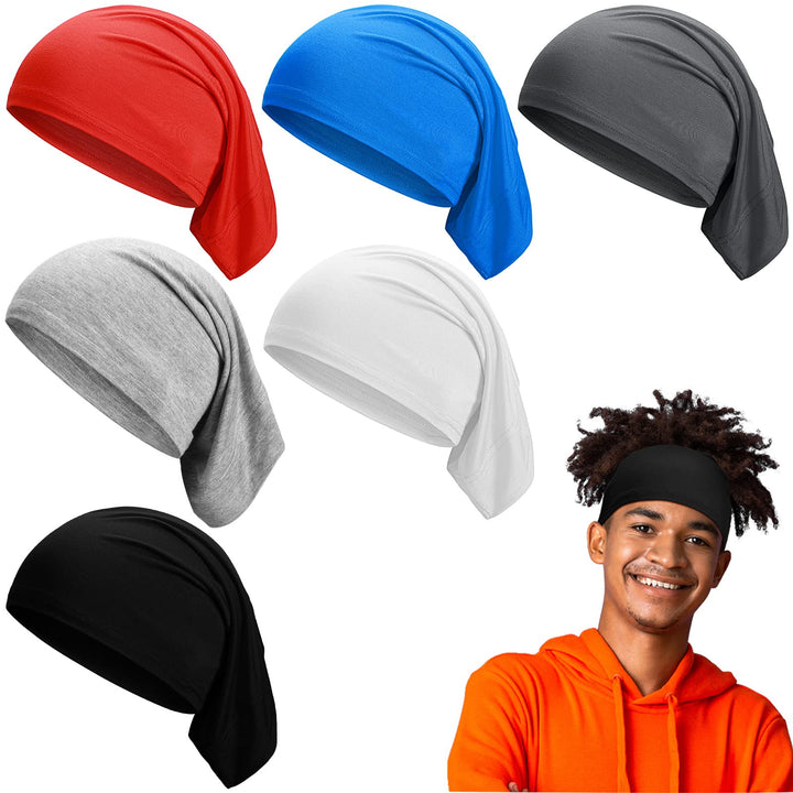 SATINIOR front view pack showing six colorful tubes for protective hair wear