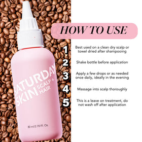 Saturday Skin bedside bottle as part of nighttime routine for easy leave-on benefit