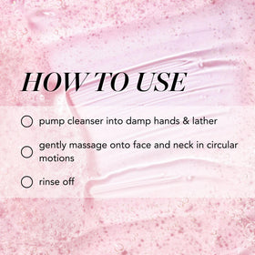 Saturday Skin removing makeup with cotton pad proving gentle yet effective cleansing
