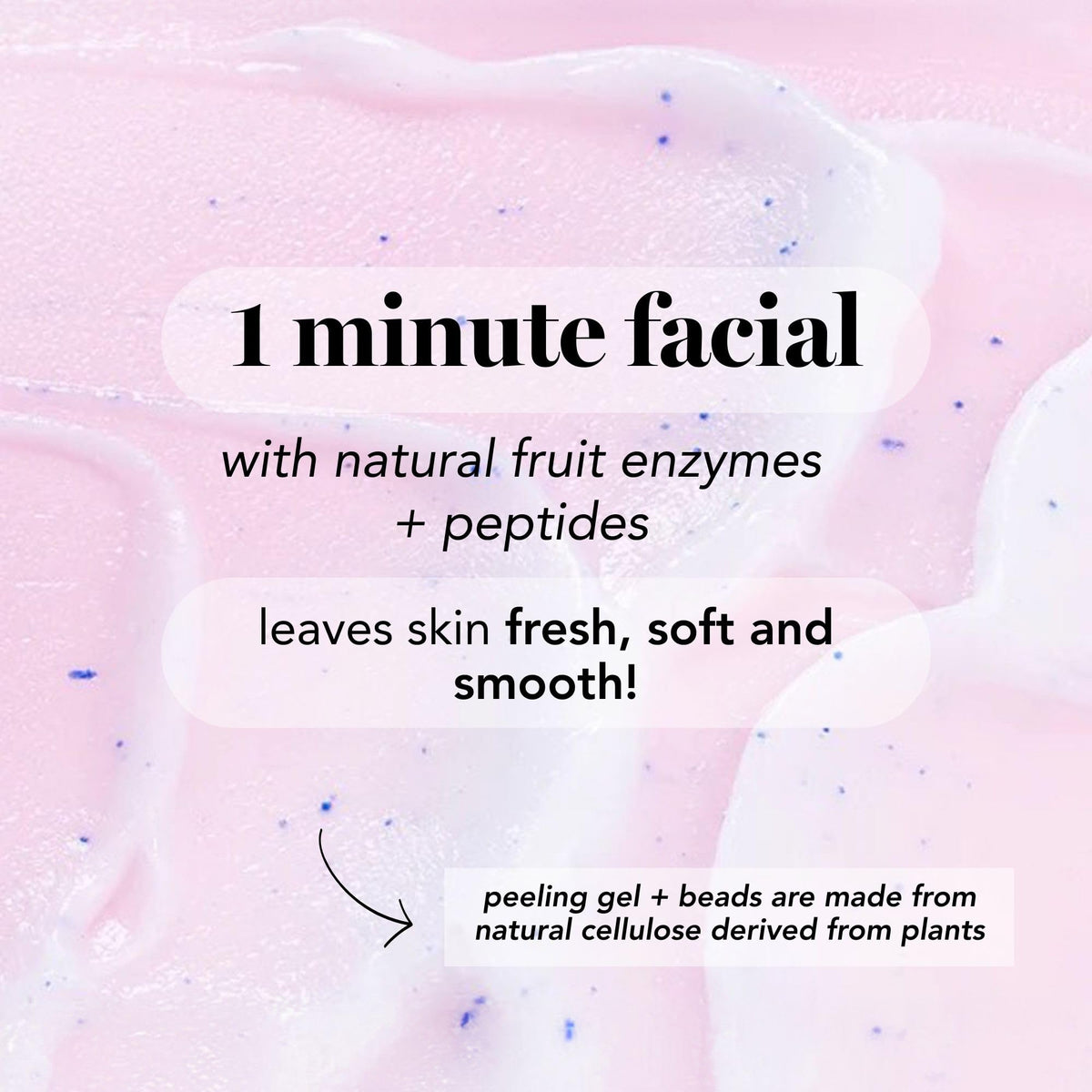 Saturday Skin gel texture close-up highlighting smooth, lightweight feel