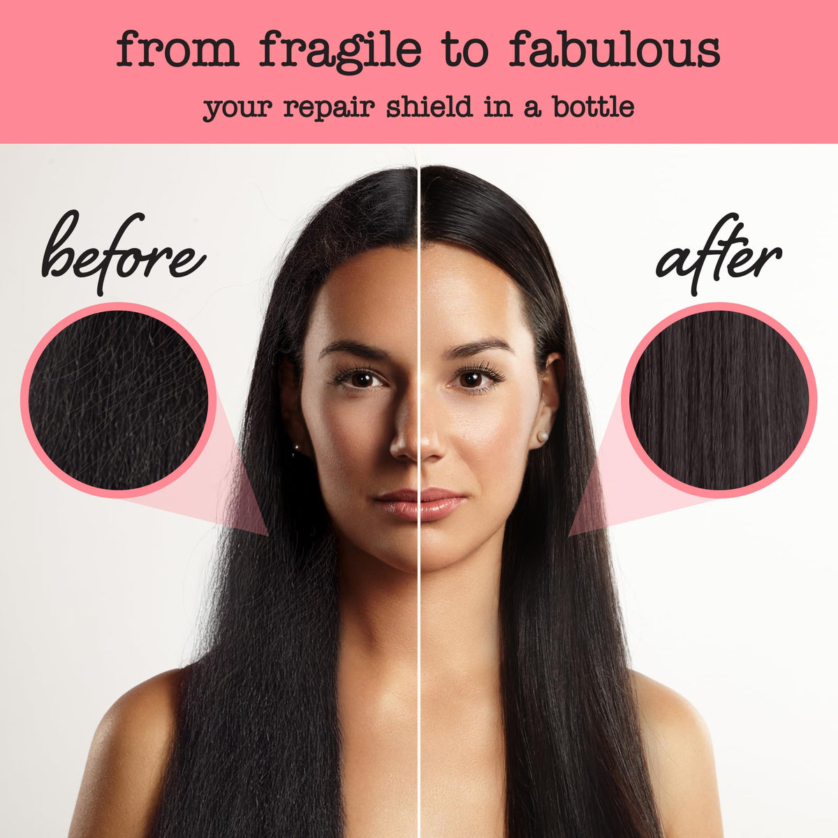 SAUCE BEAUTY conditioner applied to curly hair for frizz control
