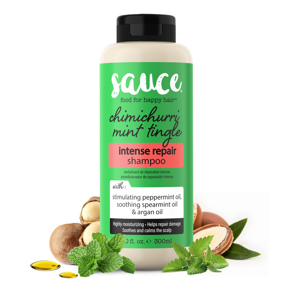 SAUCE BEAUTY front packaging showing bottle and label benefits