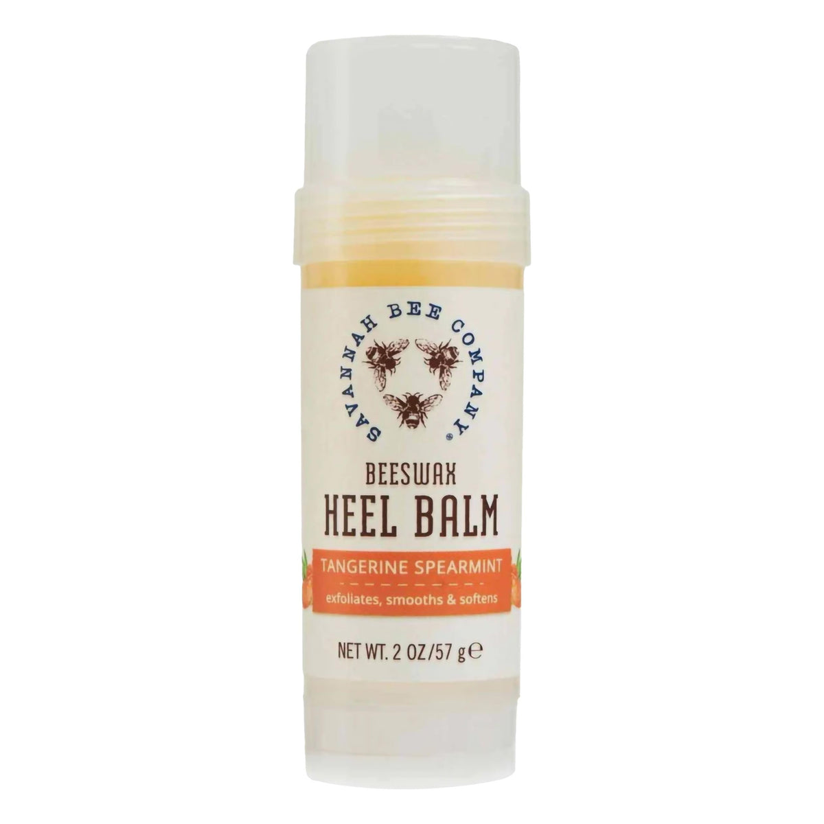 Savannah Bee Company front jar view showing product and branding benefit moisturizing heels
