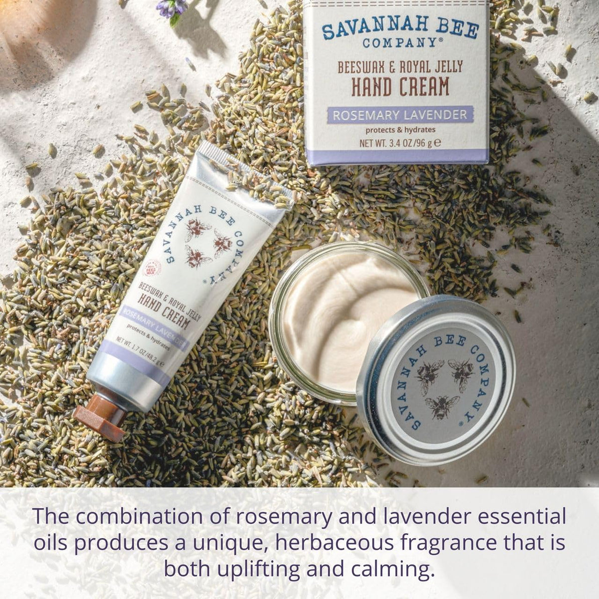 Savannah Bee Company tube in a pocket showing travel-ready convenience