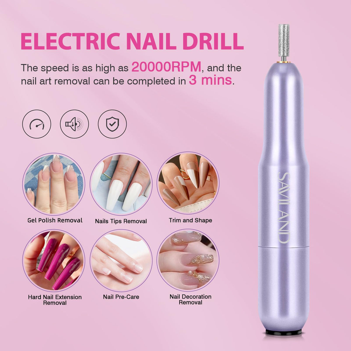 SAVILAND close view of the 4‑in‑1 gel glue bottle highlighting versatile use