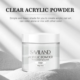 close-up texture of SAVILAND powder showing fine grains for bubble-free finish