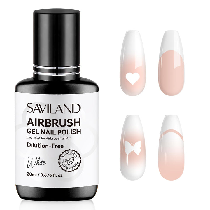 SAVILAND bottle front view showing clear label and professional finish benefit