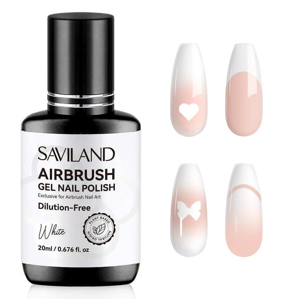 SAVILAND bottle front view showing clear label and professional finish benefit