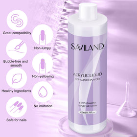 SAVILAND label close-up showing safety instructions and ingredient clarity
