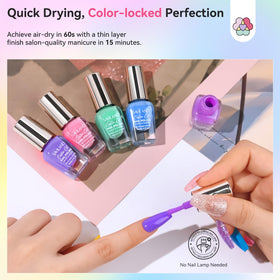 SAVILAND 5ml bottle next to a ruler to show compact travel-friendly size and portability