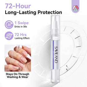 SAVILAND close-up of brush tip delivering precise, mess-free coverage