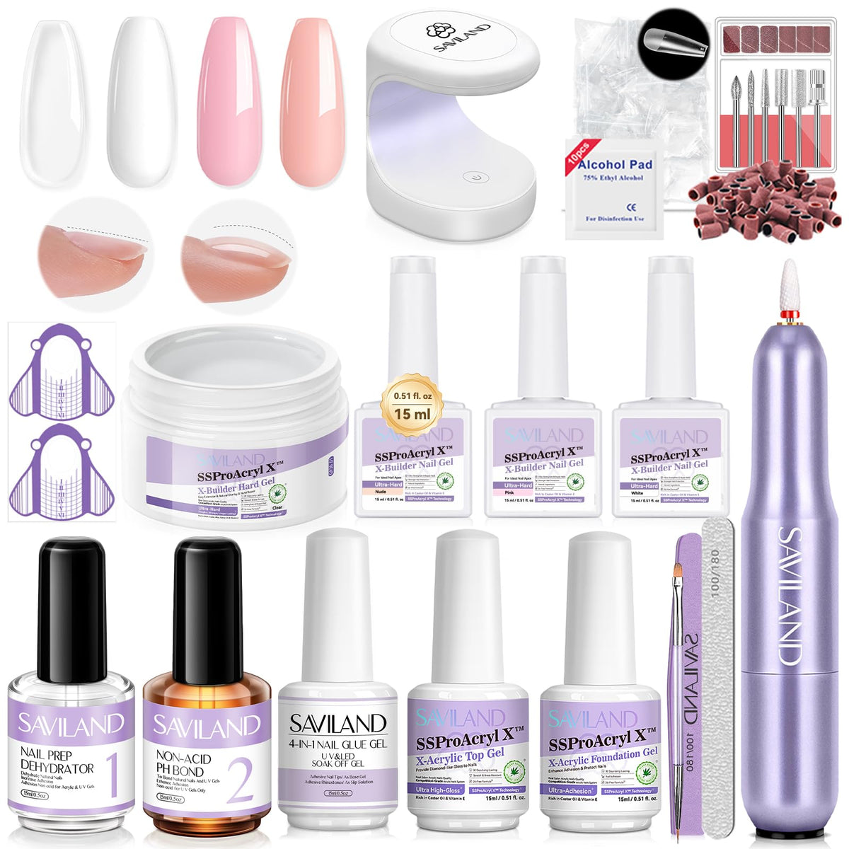 SAVILAND kit front view showing complete contents and professional appeal