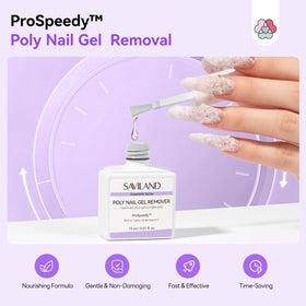 SAVILAND cone brush applicator close-up for precise, low-waste remover control