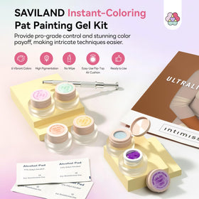 SAVILAND cushion applicator close-up demonstrating even pigment release