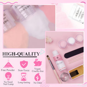 SAVILAND nail file buffer and wooden cuticle pushers for precise shaping and finish