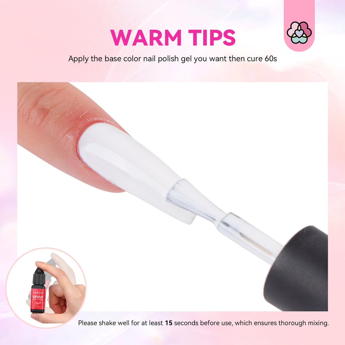 SAVILAND fine mist spray demonstrating even atomization and smooth fades