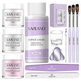 SAVILAND front packaging showing full starter kit and clear organization benefit