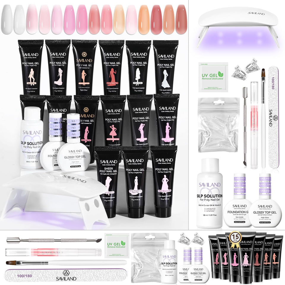 SAVILAND front packaging showing the complete kit and easy-start benefit
