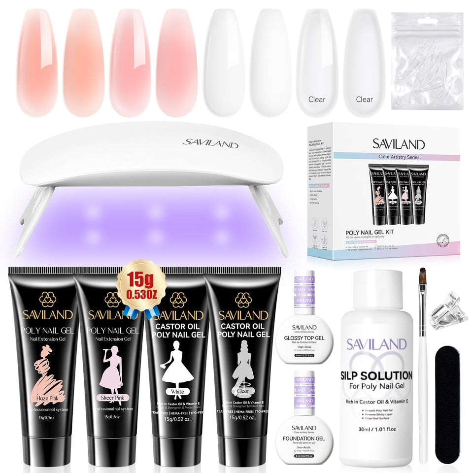 SAVILAND front packaging shot showing the full starter kit and tools for easy setup