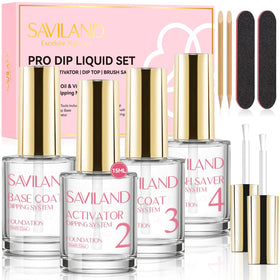 SAVILAND front packaging showing full 10-piece kit and benefits