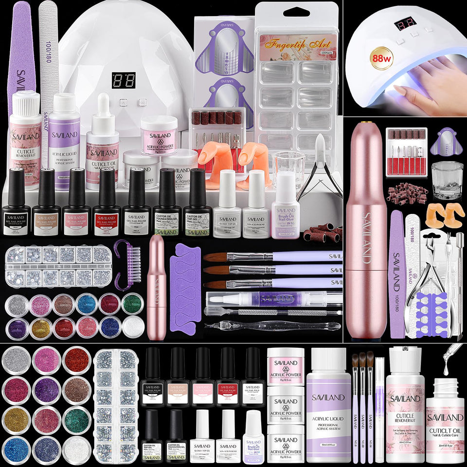 SAVILAND front packaging showing all included kit items for easy identification and value