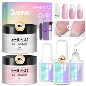 SAVILAND front packaging showing complete nail repair kit for fast fixes