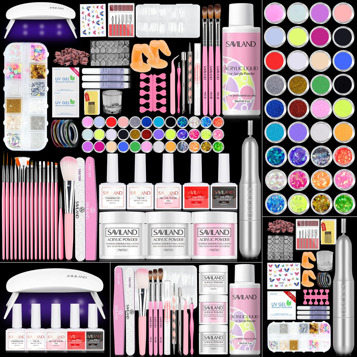 SAVILAND front packaging showing full kit for easy identification and gift-ready presentation