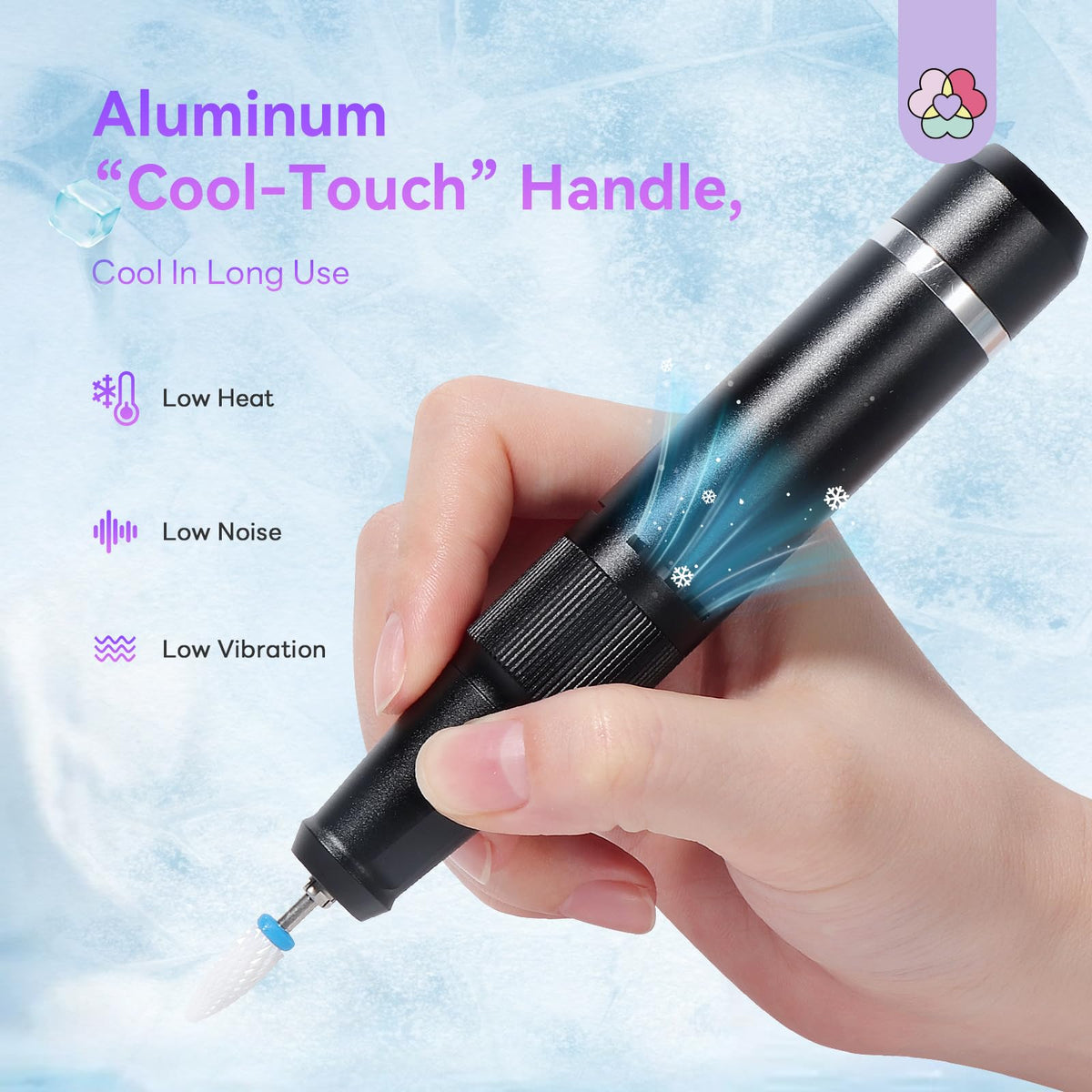 SAVILAND handpiece in use removing gel for fast efficient removal benefit