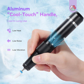 SAVILAND handpiece in use removing gel for fast efficient removal benefit