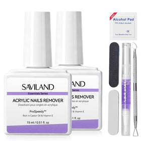 SAVILAND kit front packaging showing complete remover set and tools benefit fast removal