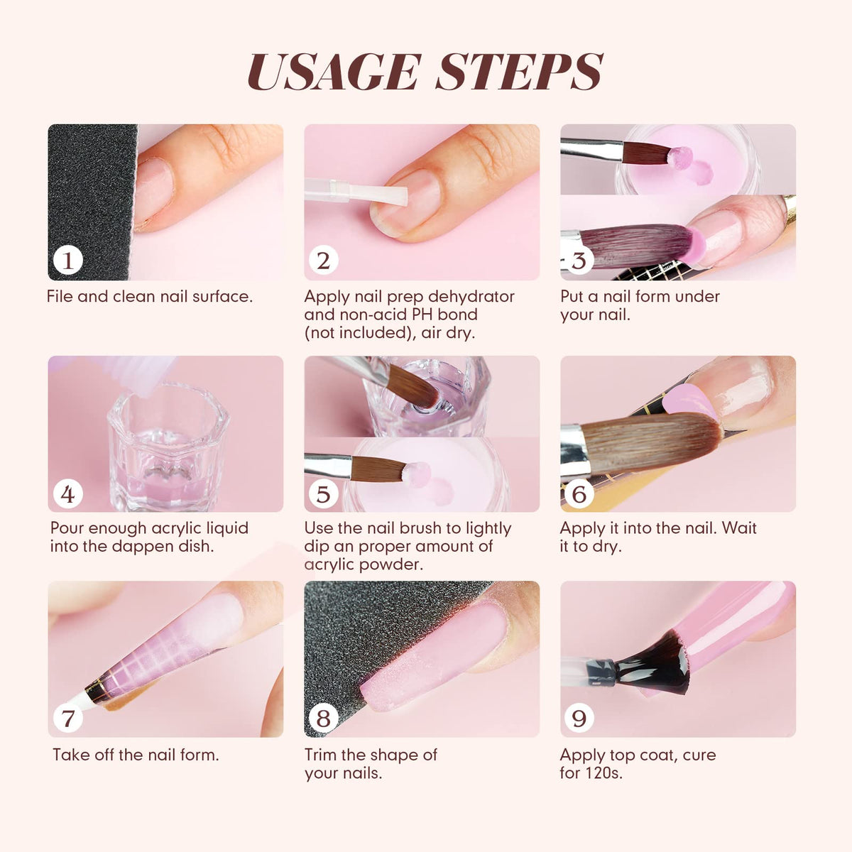 SAVILAND kit in a home manicure scene illustrating beginner-friendly practice setup