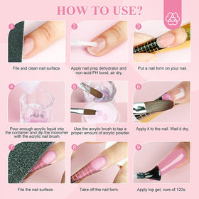 SAVILAND home nail salon scene showing kit use for professional results