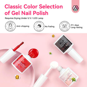 SAVILAND nail art decorations with glitters and rhinestones for creative design options