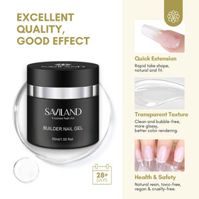 SAVILAND 100 nail forms spread out, demonstrating variety and convenience