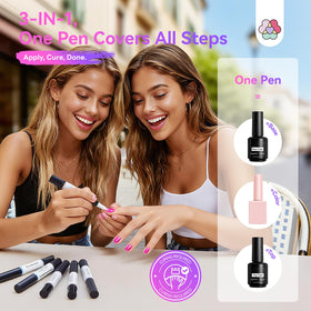 SAVILAND close-up of pen brush and open cap showing wide applicator for smooth, controlled strokes