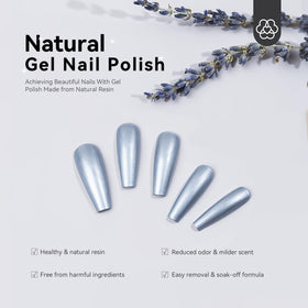 SAVILAND salon-style mirror manicure lifestyle scene showing professional shine