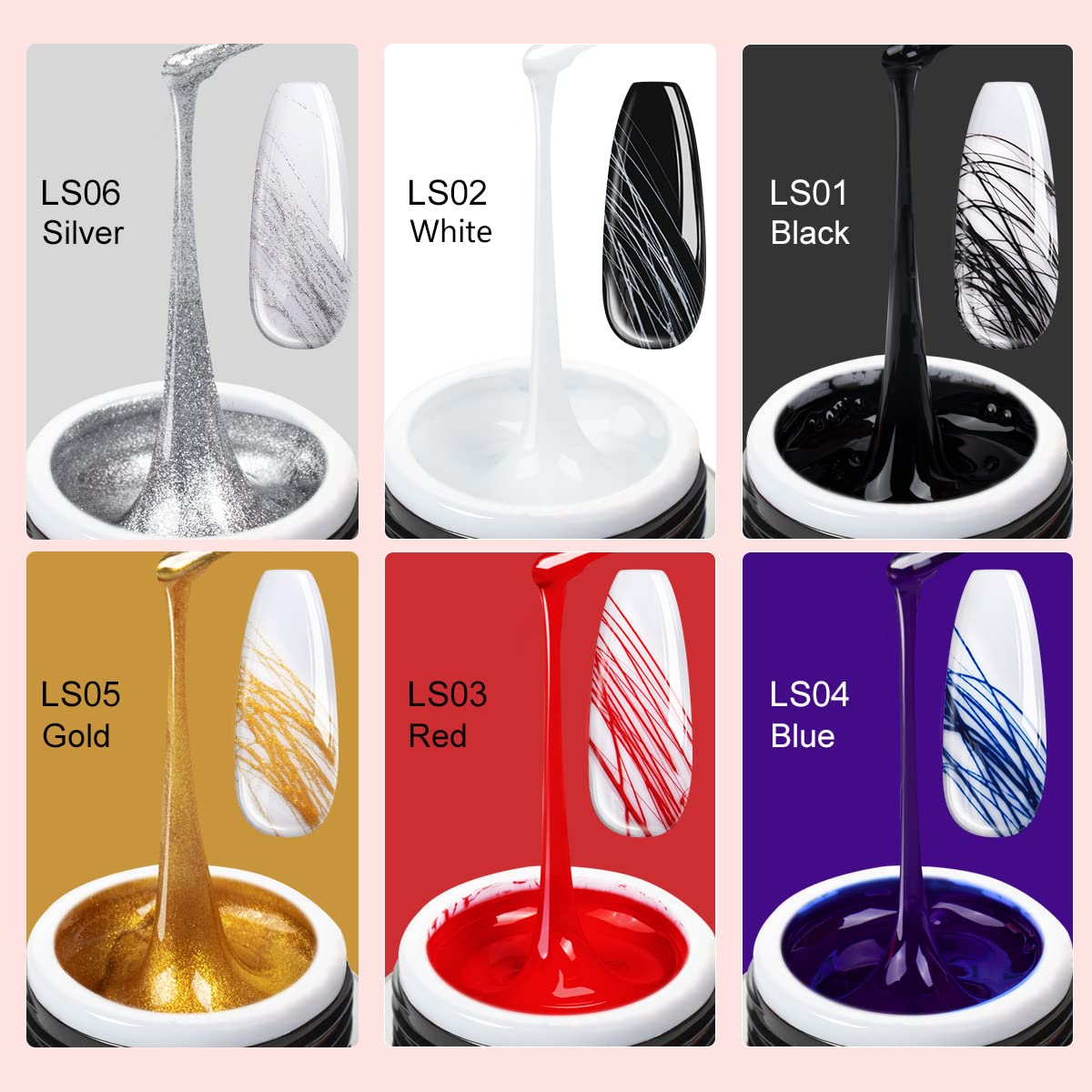 SAVILAND six bottles lined up displaying color variety and easy selection benefit